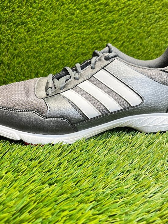 Adidas Tech Response Low Mens Size 12 Gray White Athletic Spikeless Golf Shoes main image 4